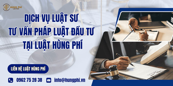 Tư vấn pháp luật đầu tư