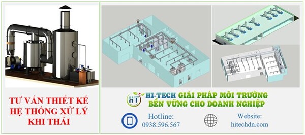 Tư vấn thiết kế hệ thống xử lý bụi, khí thải
