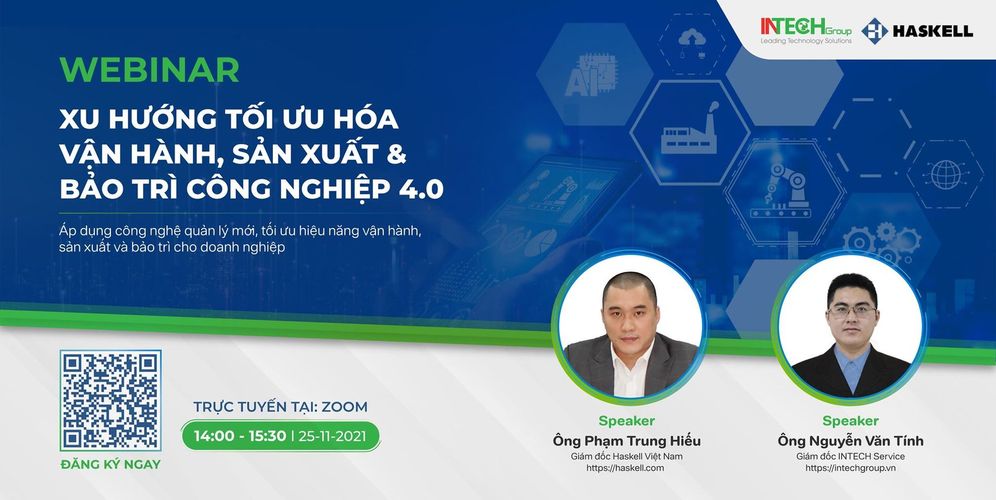 Xu hướng tối ưu hóa, vận hành, sản xuất & bảo trì công nghiệp 4.0