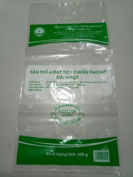 Túi nilon đựng rau củ quả