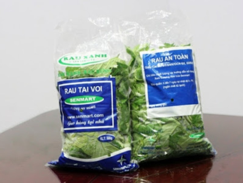Túi nilon đựng rau củ quả