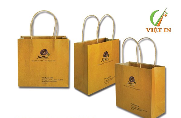 In túi giấy shop quần áo