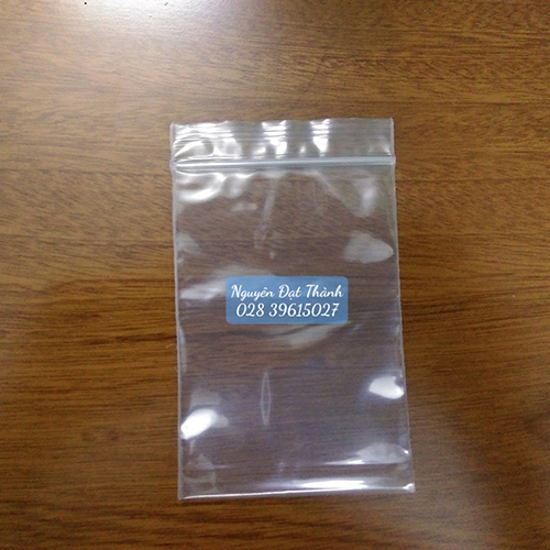 Túi Zipper trắng