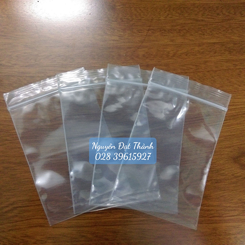 Túi Zipper trắng