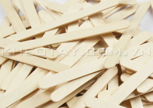 Túi 100 que kem gỗ siêu đẹp, kích thước 2x15.0cm