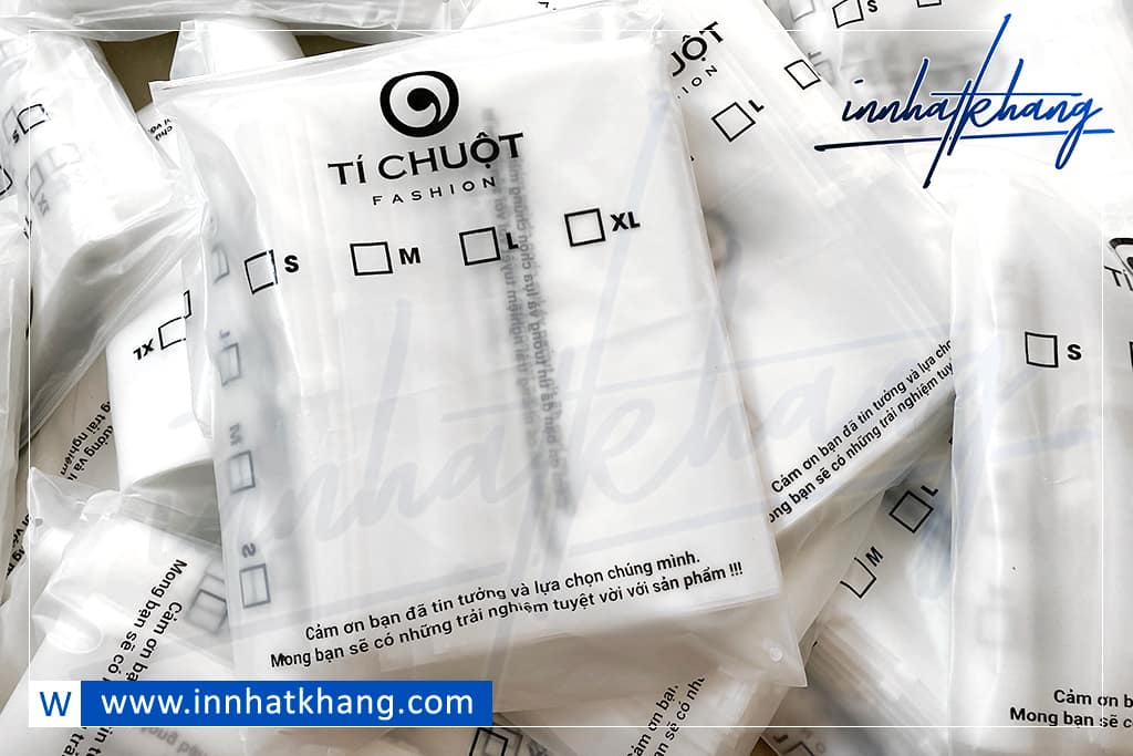 Túi Zip đựng quần áo