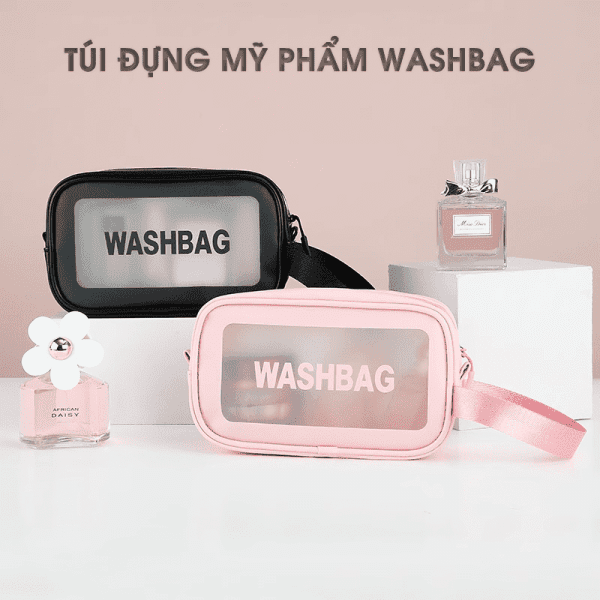 Túi đựng mỹ phẩm đồ trang điểm du lịch chống thấm nước Washbag