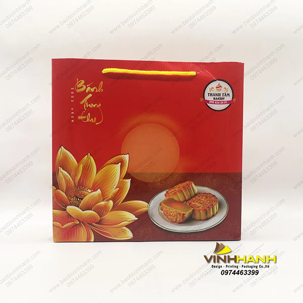Túi giấy đựng bánh trung thu Thanh Tâm