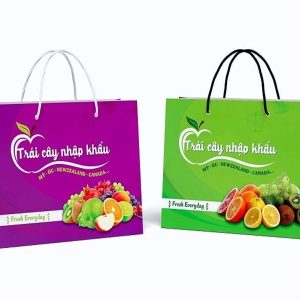 Túi giấy đựng hoa quả