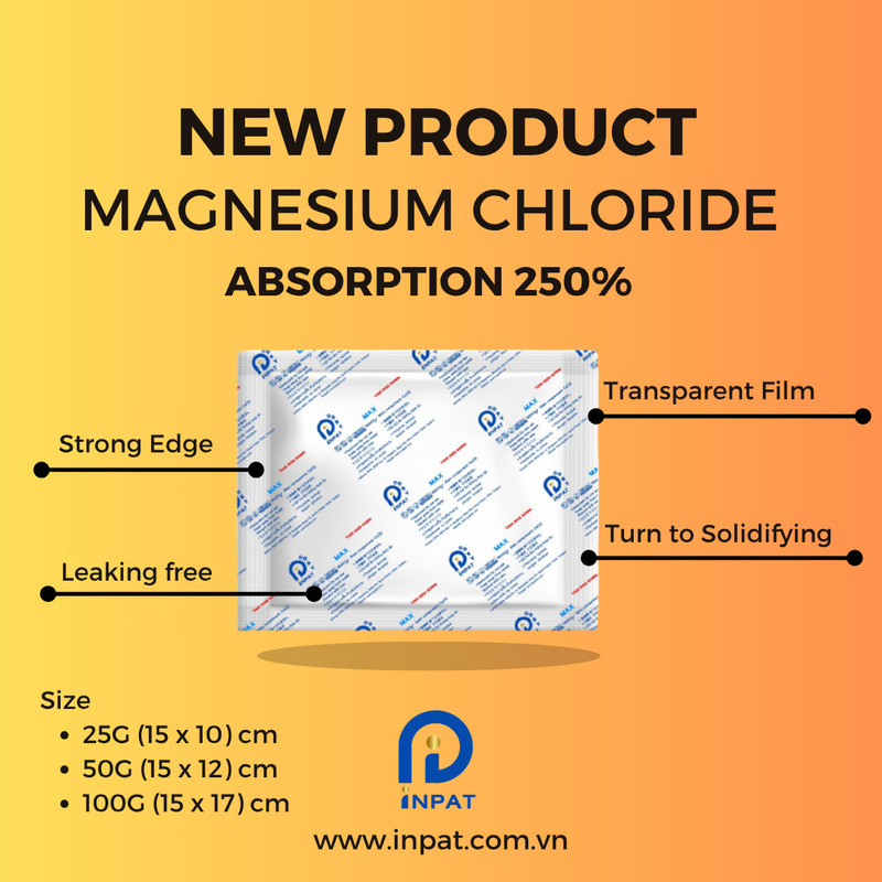 Túi hút ẩm Magnesium chloride