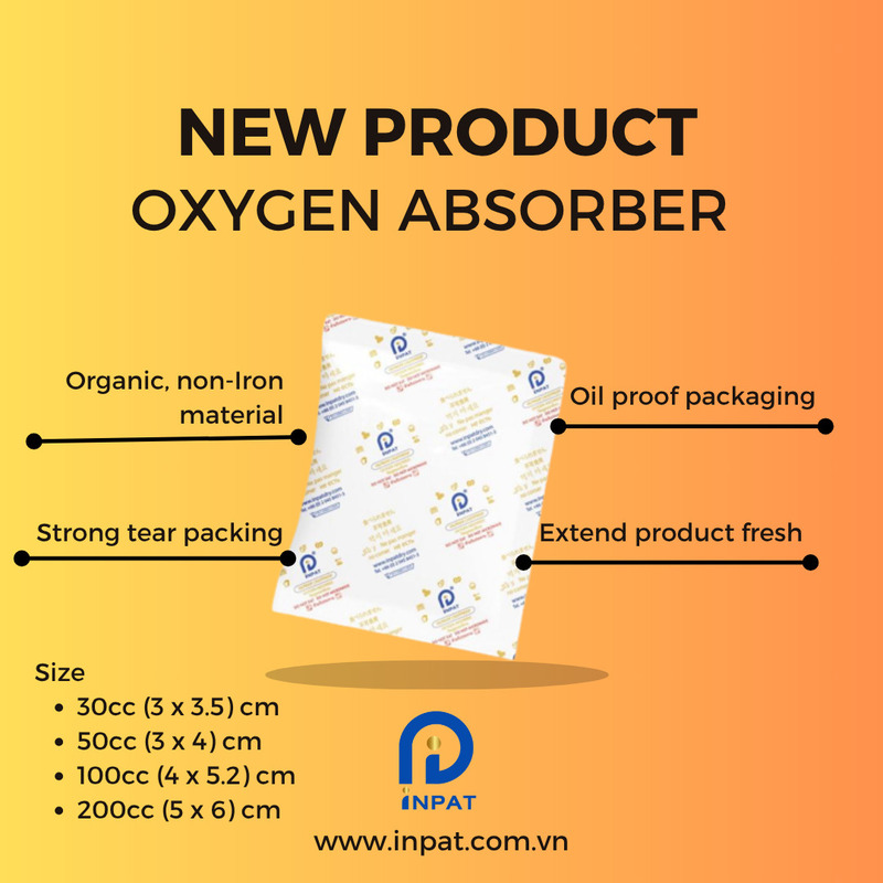 Túi hút ẩm Oxygen absorber
