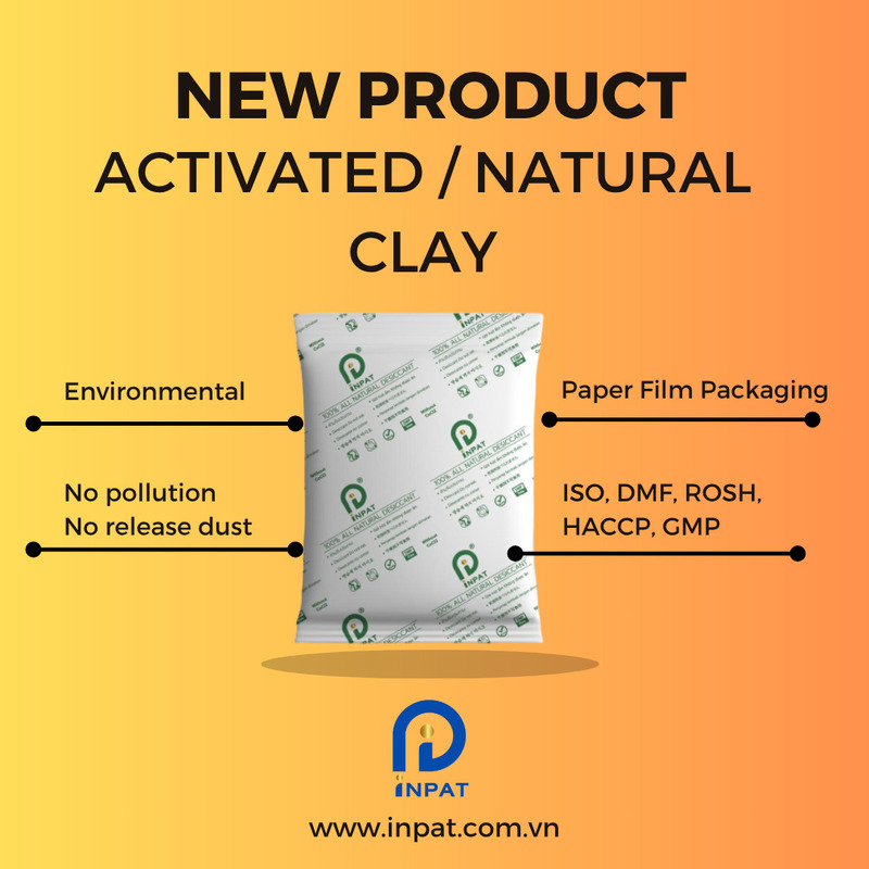 Túi hút ẩm Activated/Natural Clay