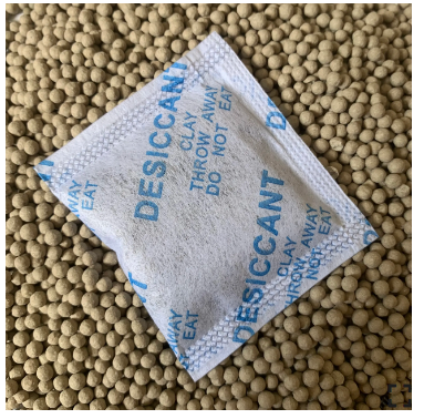 Gói hạt chống ẩm Clay