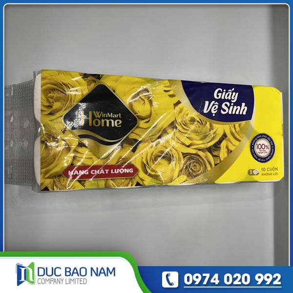 Túi LDPE đóng gói cuộn giấy toilet