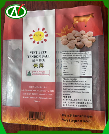 Túi màng ghép ép 3 biên in