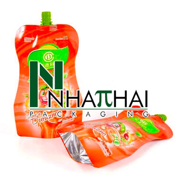 Túi nhựa gắn vòi đáy đứng