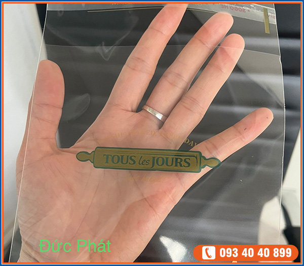 Túi opp bóng kiếng kích thước nhỏ
