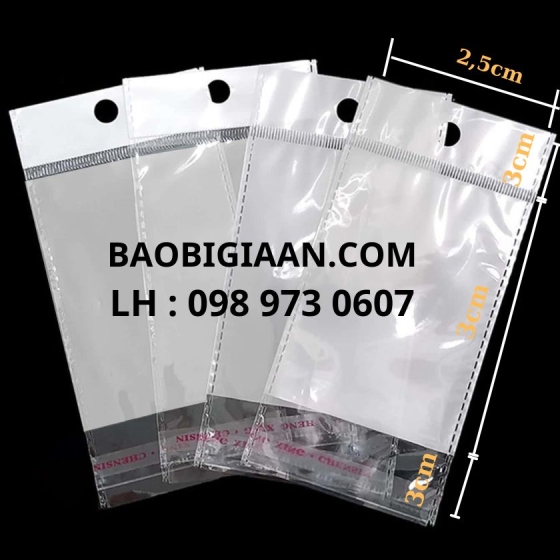 Túi dán miệng size nhỏ