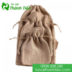 Túi vải đay có dây rút