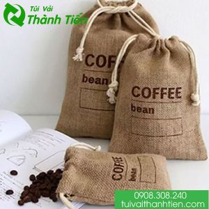 Túi vải đay đựng cà phê
