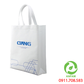 Túi vải không dệt dán quai