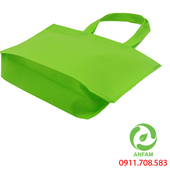 Túi vải không dệt dán quai