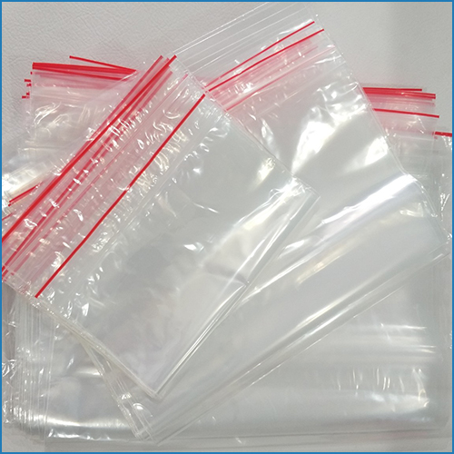 Túi Zipper chỉ đỏ
