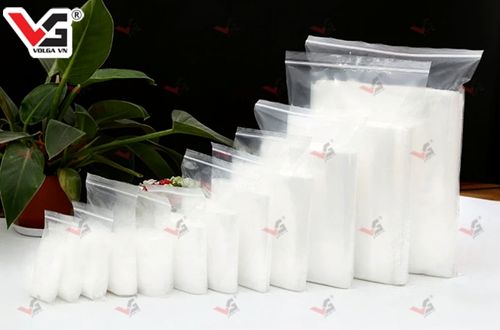 Túi zipper chỉ vàng