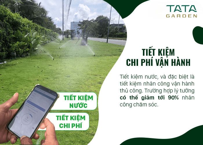 Giải pháp tưới cây thông minh