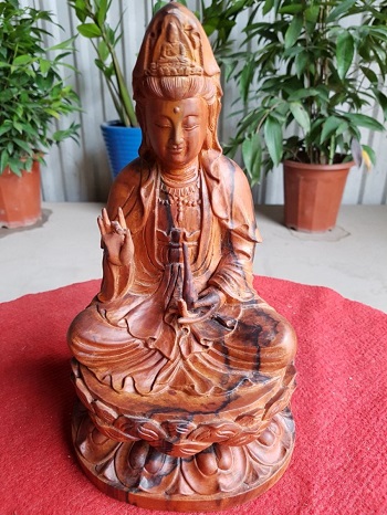 Tượng phật gỗ