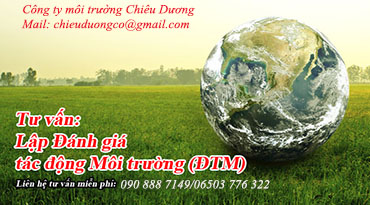 Tư vấn đánh giá tác động môi trường