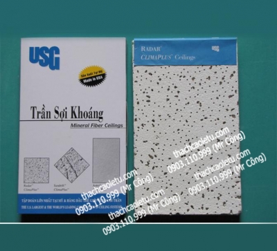 Trần sợi khoáng USG