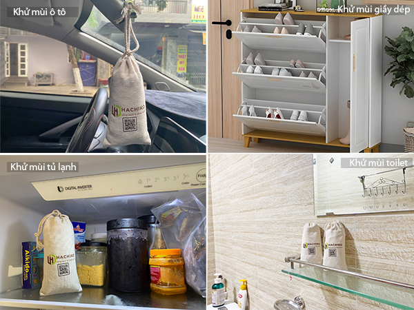 Ứng dụng của túi khử mùi than hoạt tính