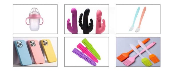 Ứng dụng máy ép phun cao su silicone lỏng LSR