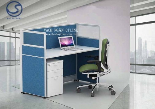 Vách ngăn làm việc nỉ 1 nhân viên