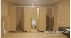 Vách ngăn vệ sinh compact