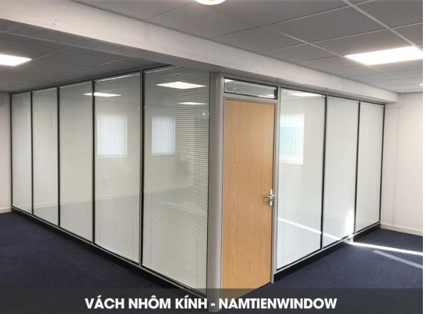 Vách nhôm kính