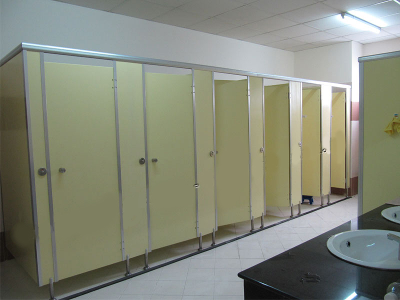 Vách ngăn vệ sinh compact