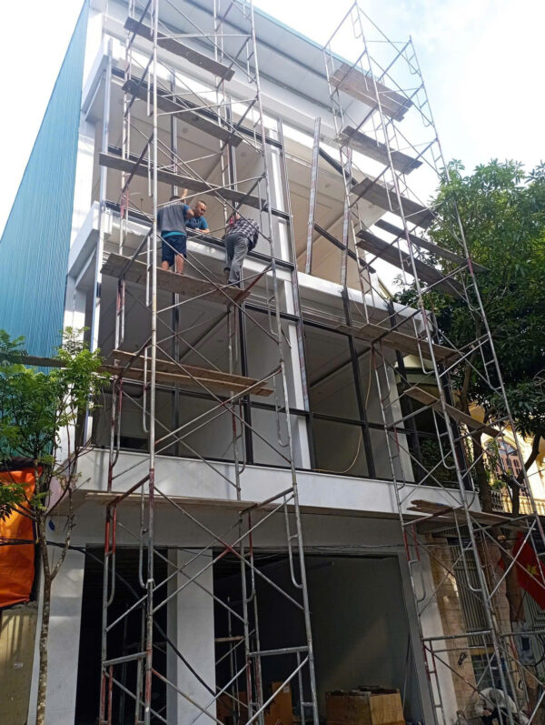Vách mặt dựng nhôm Xingfa