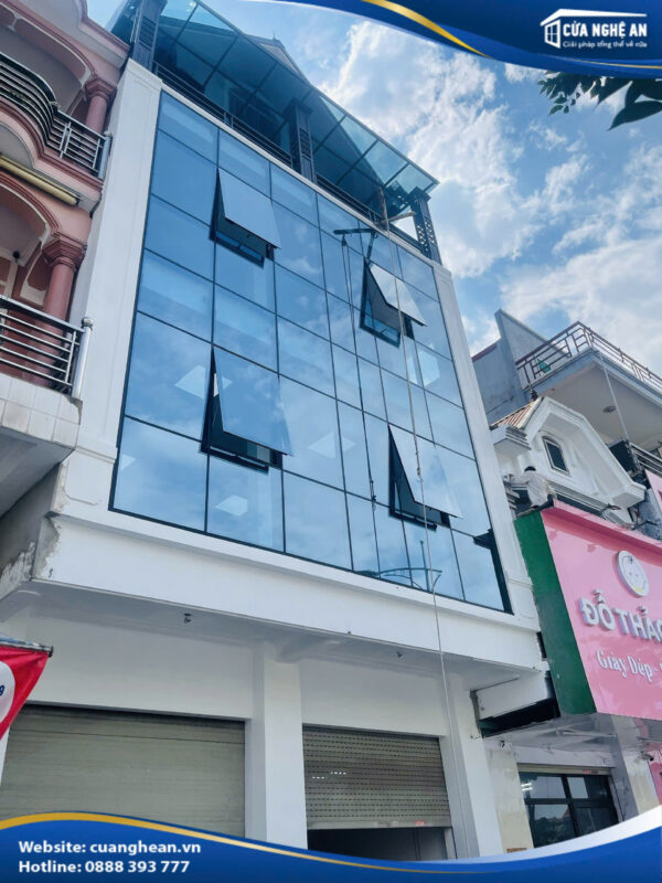 Vách mặt dựng nhôm Xingfa