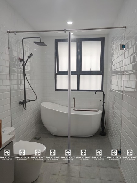 Vách tắm kính