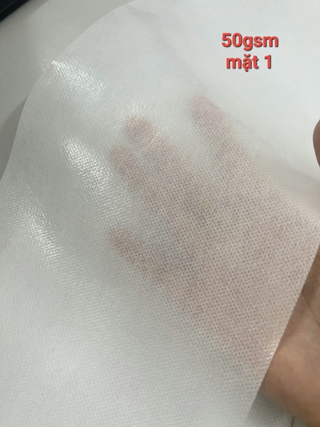Vải PP không dệt tráng keo PP/PE