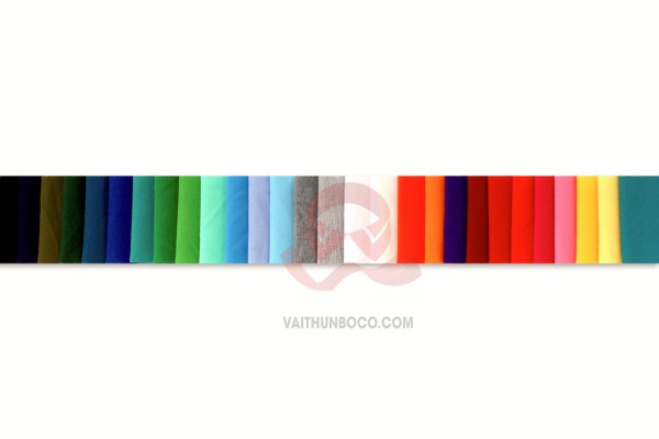 Vải thun cá sấu Poly