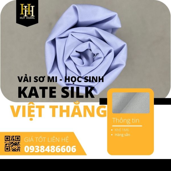 Vải Kate Silk Việt Thắng