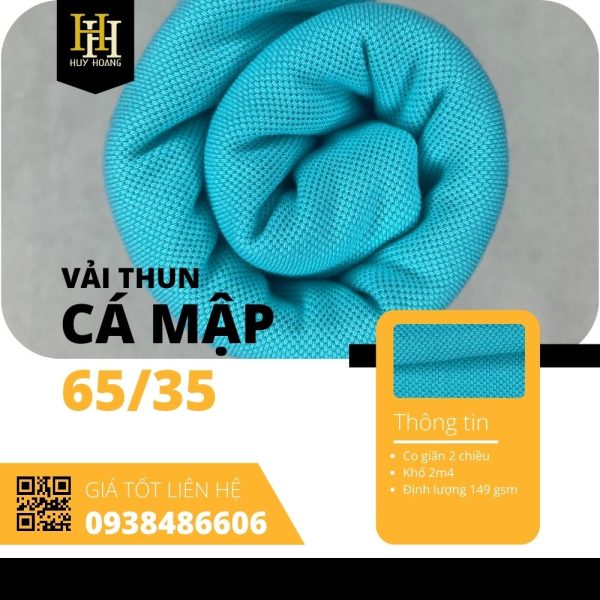 vải cá mập 65-35 1m8-1m2