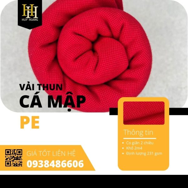 vải cá mập PE 1m8-1m2