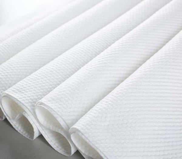 Vải Không dệt Spunlace dạng bi tròn