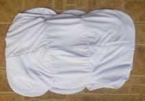 Vải lau trắng