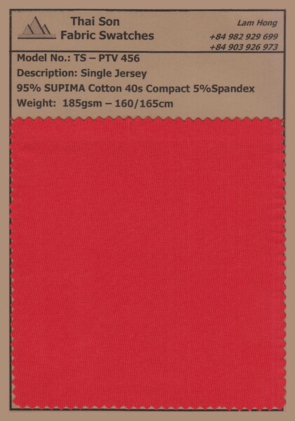 Vải single jersey