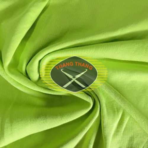 Vải thun borip xanh chuối